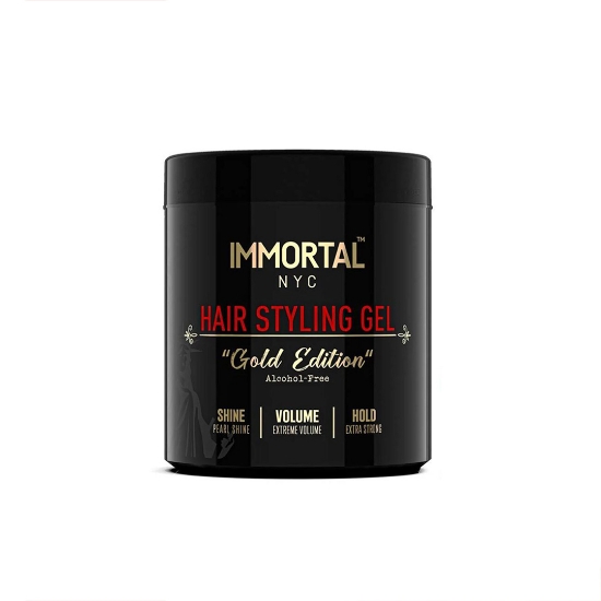 Imagine Gel de par - IMMORTAL - Gold Edition  - Fara alcool - 500 ml
