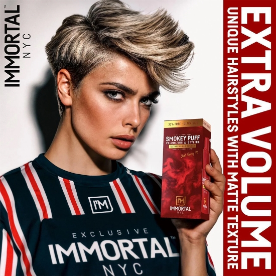 Imagine Pudra de volum- IMMORTAL - Smokey Puff - 20 gr  - fragranced