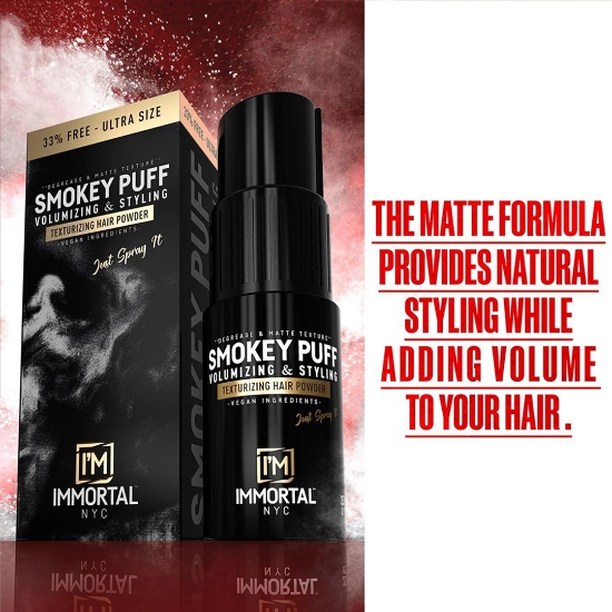 Imagine Pudra de volum- IMMORTAL - Smokey Puff - 20 gr  - matte
