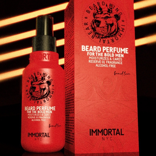 Imagine Parfum de barba si mustata - IMMORTAL  - Reserve 01 - 75 ml  