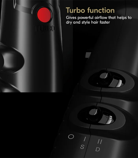 Imagine Uscator de par - KIEPE 2000W - Volcano - Negru