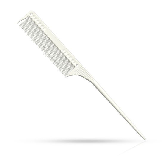 Imagine Pieptene - JRL - frizerie/coafor - Alb - J101 - cu coada 