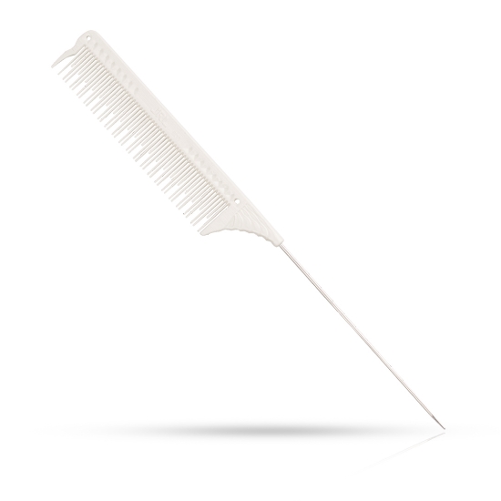 Imagine Pieptene - JRL - frizerie/coafor - J103 - Alb