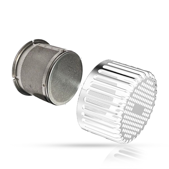 Imagine Capac + filtru de schimb pentru uscator de par JRL Forte - Alb