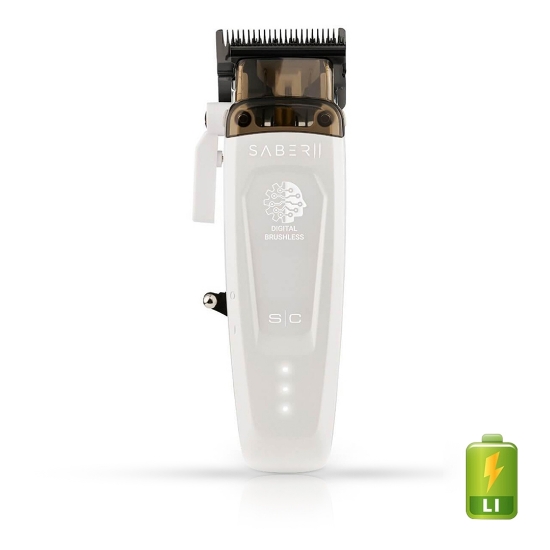 Imagine Masina de tuns - STYLECRAFT - Saber II - 7.500 RPM - Alb - Editie Limitata