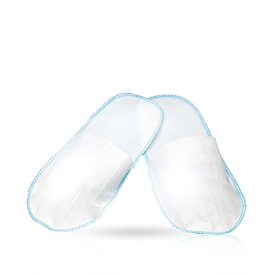 Imagine Papuci de unica folosinta - ROIAL - 50 perechi/set - Inchisi - tiv albastru