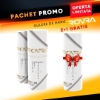 Imagine Pachet promo - Gulere de hartie Rovra pentru frizerie - Albe - set 5 role - 3 buc (2+1 GRATIS)